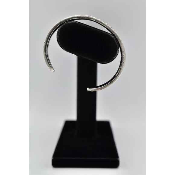 Patrick Mavros 925 Sterling Silver Cuff Bangle Bracelet 42.8 Grams Signed Unisex - Picture 4 of 12